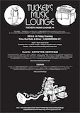 「TUCKER'S MUSIC LOUNGE #6」フライヤー裏