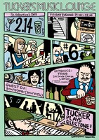 「TUCKER'S MUSIC LOUNGE #6」フライヤー表