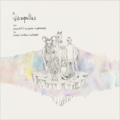 Vampillia「my beautiful twisted nightmares in aurora rainbow darkness」ジャケット
