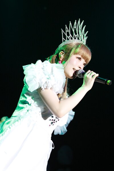 「NANDA COLLECTION WORLD TOUR 2014」サンフランシスコ公演のきゃりーぱみゅぱみゅ。 （photo by AKI ISHII）