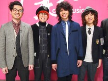 「僕らの音楽」出演時のOKAMOTO'S。