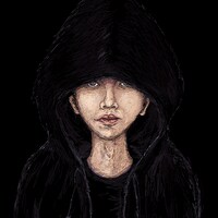 レイト「真っ黒な光」ジャケット