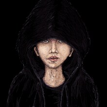 レイト「真っ黒な光」ジャケット