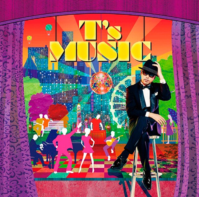 童子-Ｔ「T's MUSIC」ジャケット