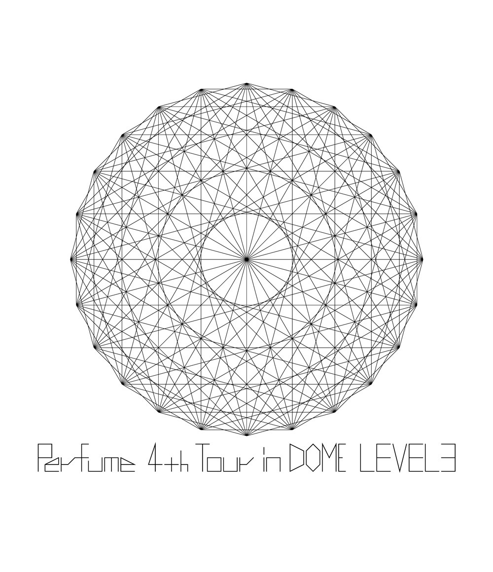 Perfume「Perfume 4th Tour in DOME『LEVEL3』」Blu-ray通常盤ジャケット