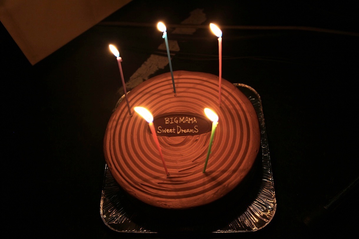イベント中に登場したケーキ。