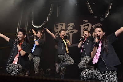 チームしゃちほこ「野郎NIGHT2014」の様子。