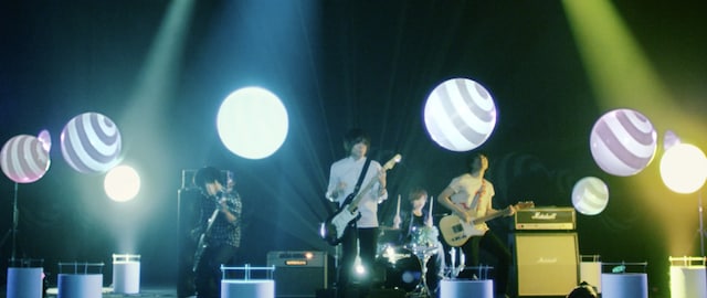 androp「One」ビデオクリップのワンシーン。