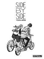 ペトロールズのツアー「SIDE BY SIDE」イメージビジュアル。