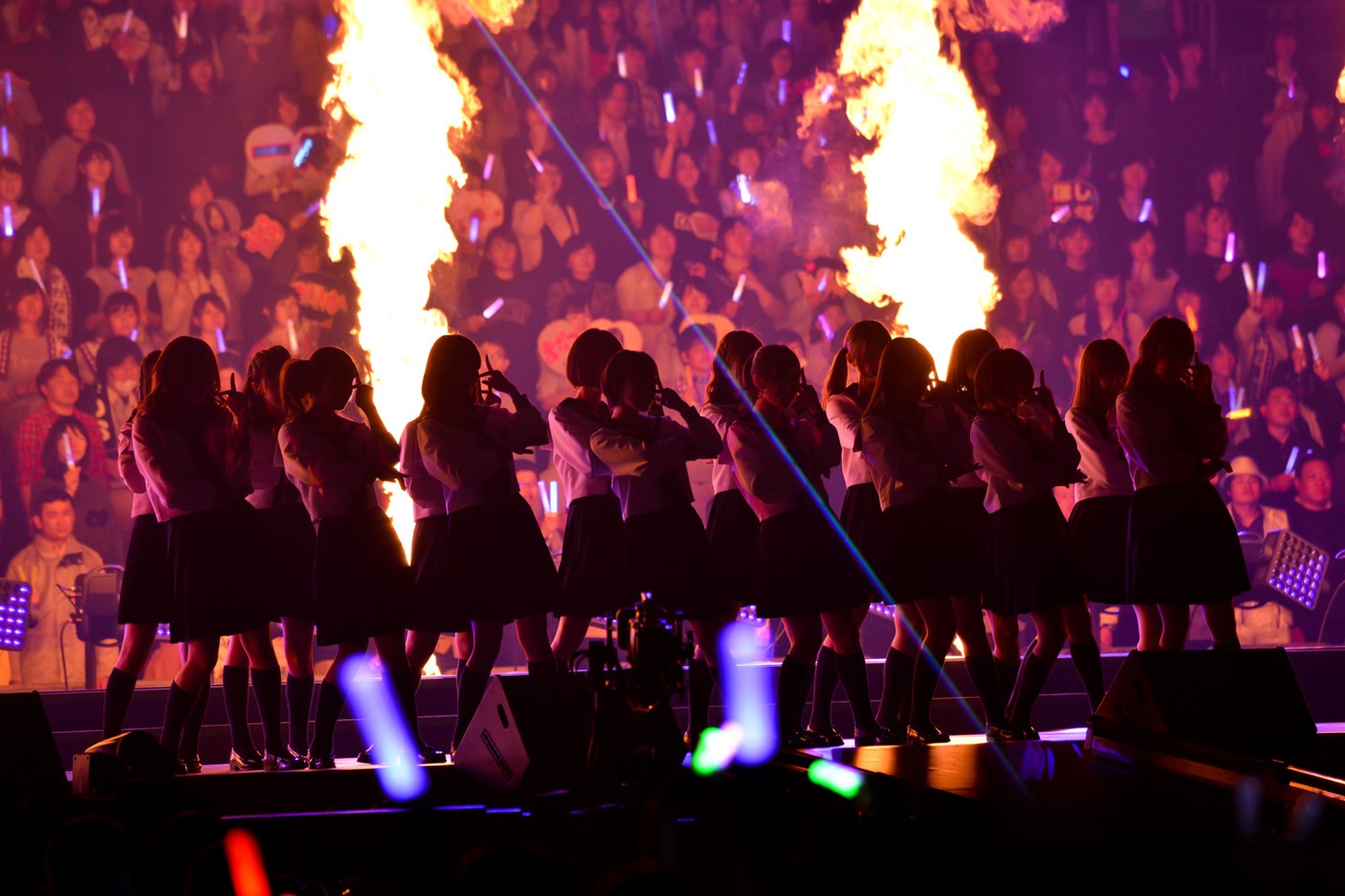 「乃木坂46 2ND YEAR BIRTHDAY LIVE」の様子。