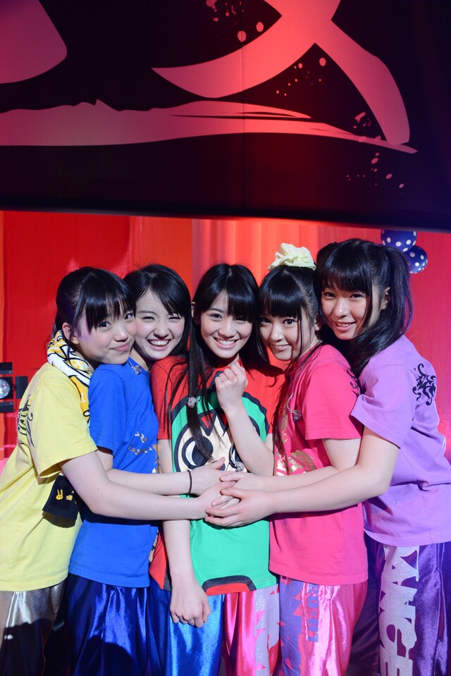 チームしゃちほこ（写真は本日2月22日の「乙女祭り2014」開催直前の様子）