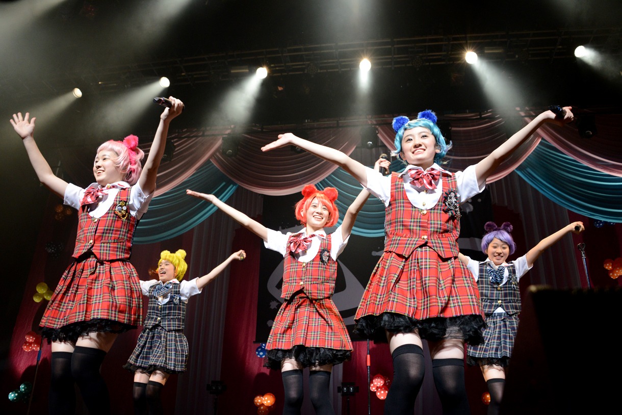 チームしゃちほこ「乙女祭り2014」の様子。