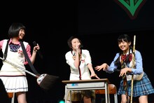 私立恵比寿中学「“自習”vol.2」1時間目の様子。