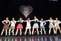 3月9日の「私立恵比寿中学 Luck To The Future PART1」には、留学中の杏野なつと新人2名を除く8名が出演する（写真は2月23日開催の「“自習”vol.2」より）。