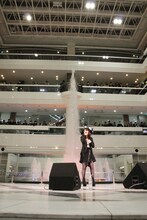 小松未可子「Sail away」リリース記念イベントの様子。