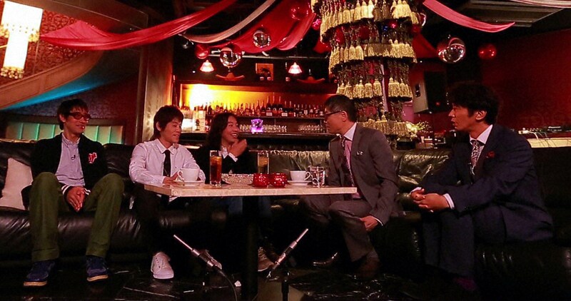 「オトナの！」収録中の模様。左から小宮山雄飛、ワタナベイビー、曽我部恵一、いとうせいこう、ユースケ・サンタマリア。 (c)TBS