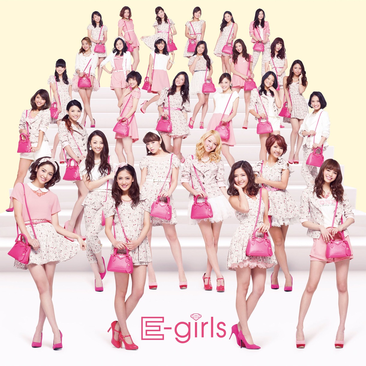 E-girls「Diamond　Only」CD盤ジャケット