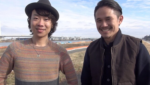 左からハジ→、宮城大樹。