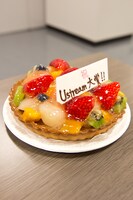 Ustream大賞受賞記念に贈られたケーキ。