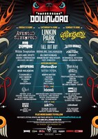 「DOWNLOAD FESTIVAL 2014」フライヤー