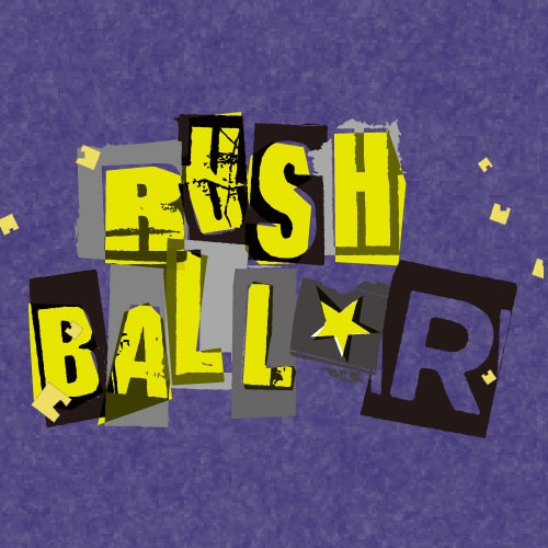 「RUSH BALL☆R」ロゴ