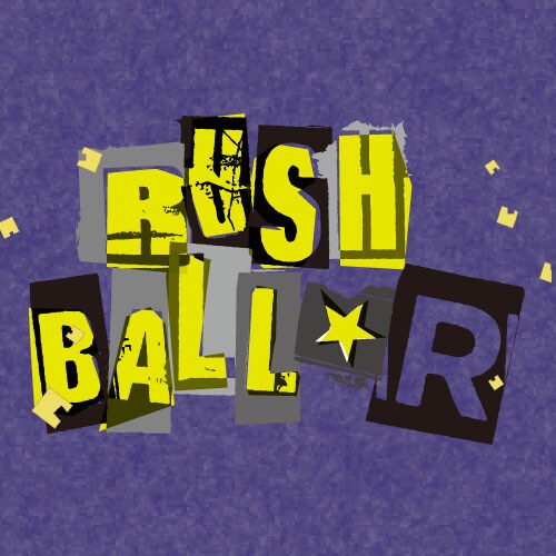 「RUSH BALL☆R」ロゴ