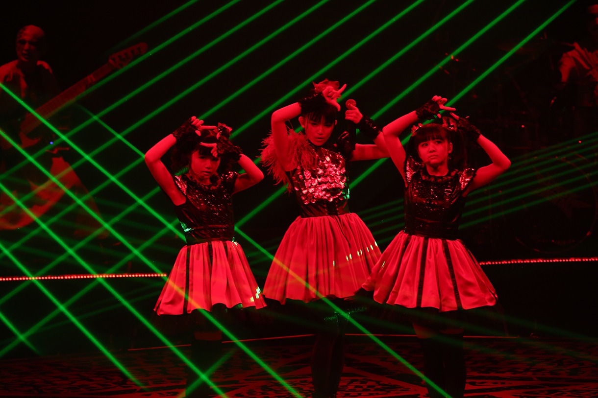 BABYMETAL（Photo by Taku Fujii）