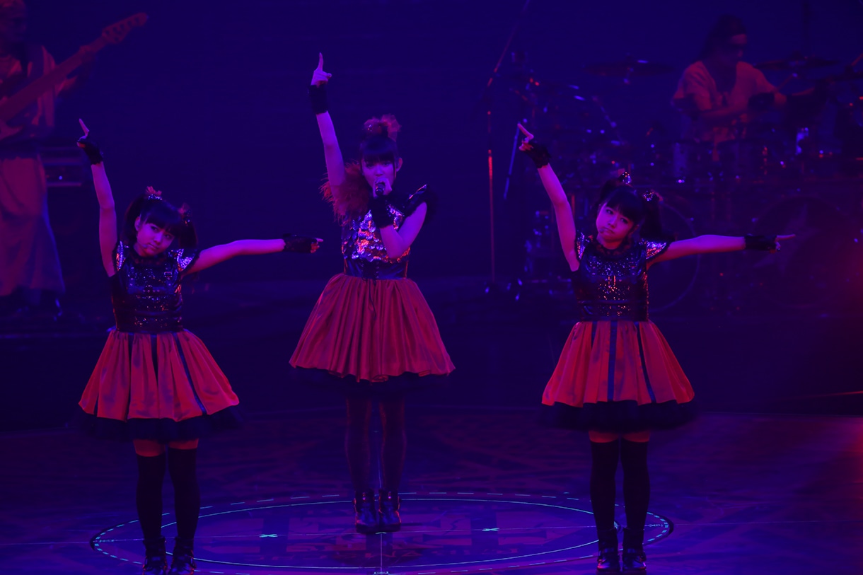 BABYMETAL（Photo by Taku Fujii）