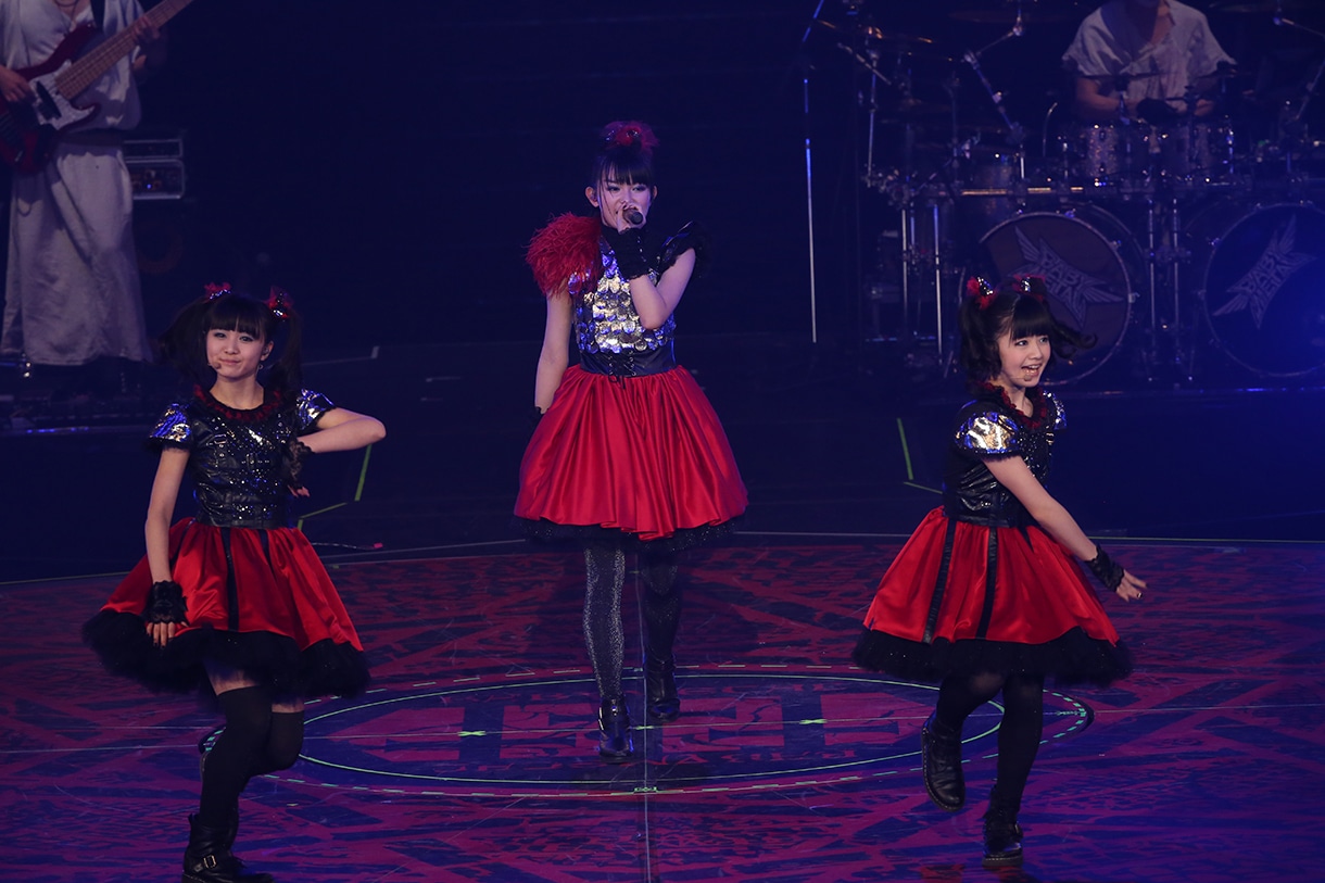 BABYMETAL（Photo by Taku Fujii）