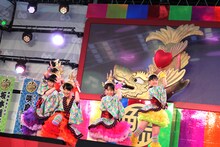 チームしゃちほこ「カンシャ カンレキ ナゴヤ☆スペシャルライブ」の様子。