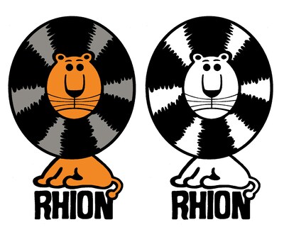 「雷音レコード」ロゴイラスト