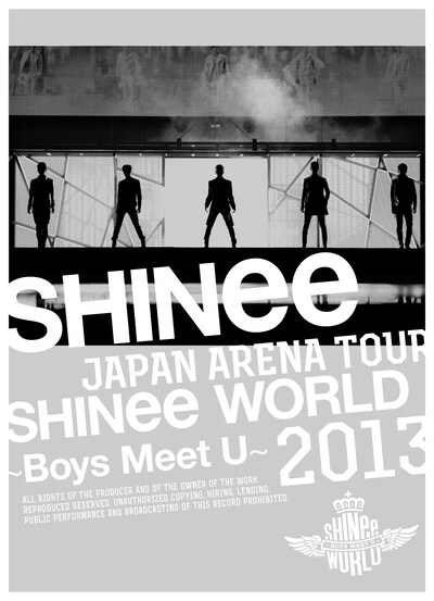 SHINee「JAPAN ARENA TOUR SHINee WORLD 2013 ～Boys Meet U～」初回限定盤ジャケット