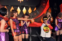 バイク川崎バイクとBerryz工房。