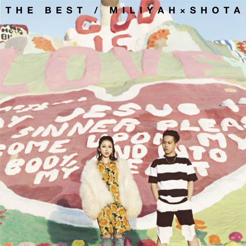 加藤ミリヤ×清水翔太「THE BEST」通常盤ジャケット