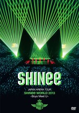 SHINee「JAPAN ARENA TOUR SHINee WORLD 2013 ～Boys Meet U～」DVD通常盤ジャケット