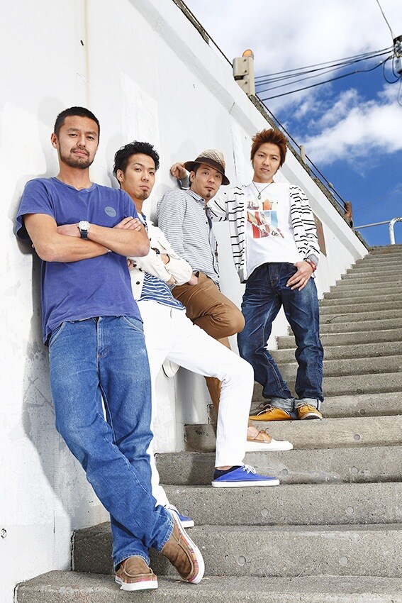 今井洋介と逗子三兄弟。