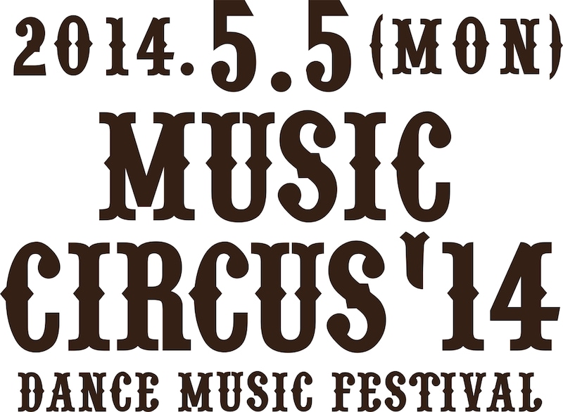 「MUSIC CIRCUS '14」ロゴ