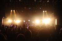 The Flickers自主企画「SUMMER OF LOVE」のライブの様子。