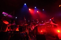 The Flickers自主企画「SUMMER OF LOVE」のライブの様子。