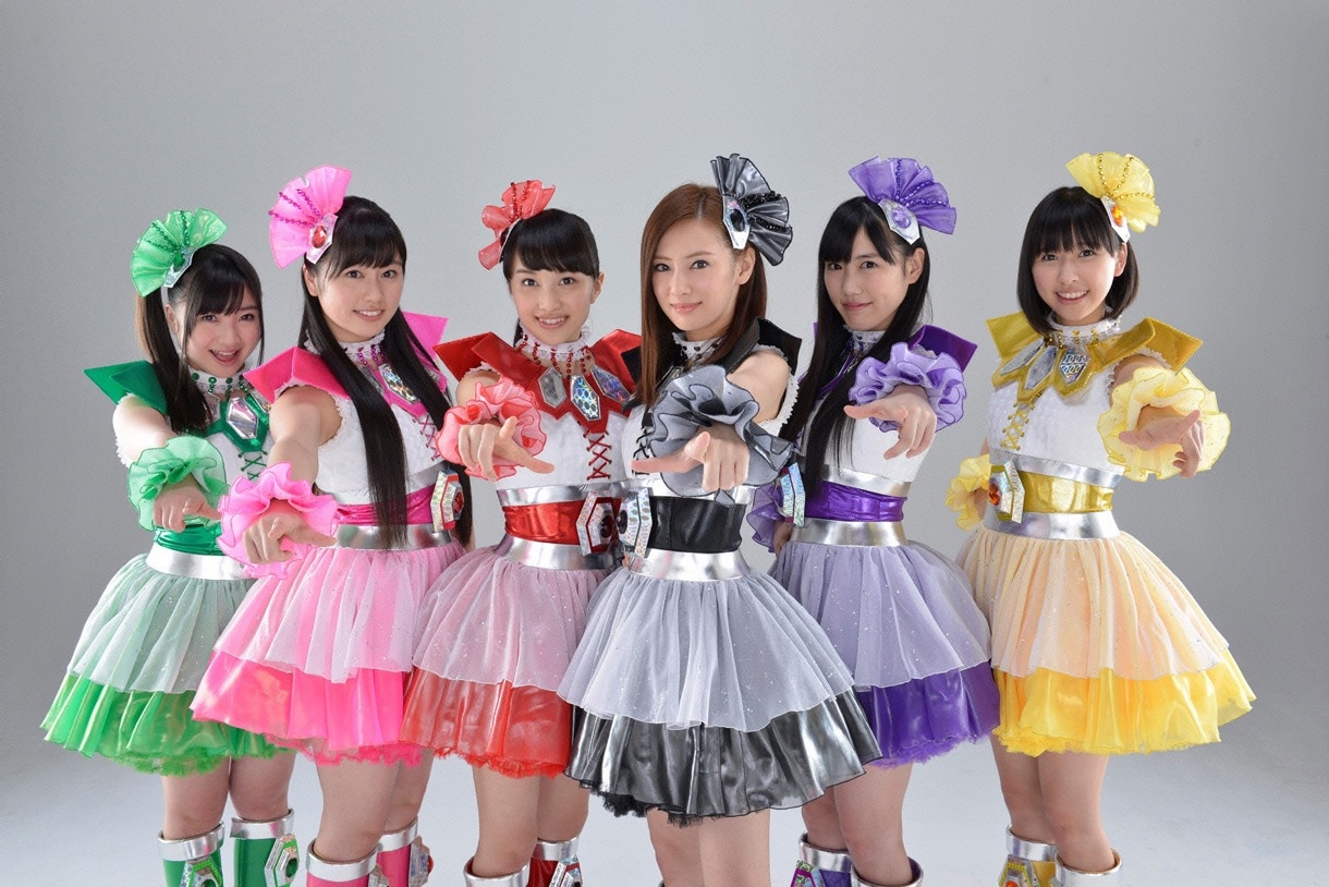 今週の人気の画像7位は「ももクロ×北川景子が合体！ドラマ限定“きもクロ”結成」より、きもクロ。