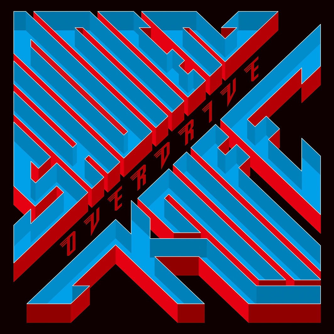 少年ナイフ「Overdrive（嵐のオーバードライブ）」ジャケット
