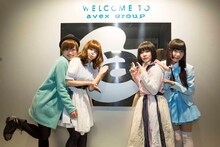 BiS初期メンバー。左からナカヤマユキコ、プー・ルイ、ヒラノノゾミ、ヨコヤマリナ。