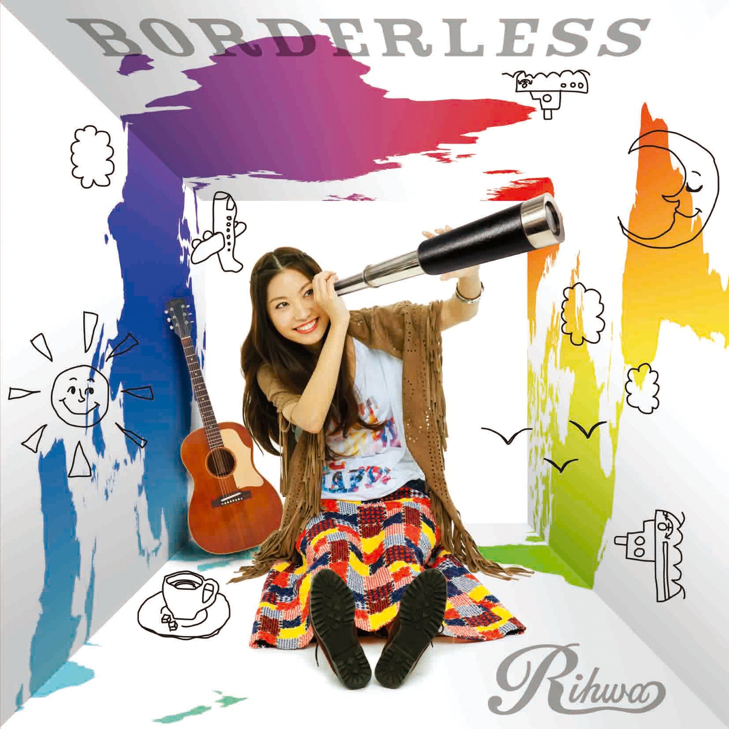 Rihwa「BORDERLESS」通常盤ジャケット