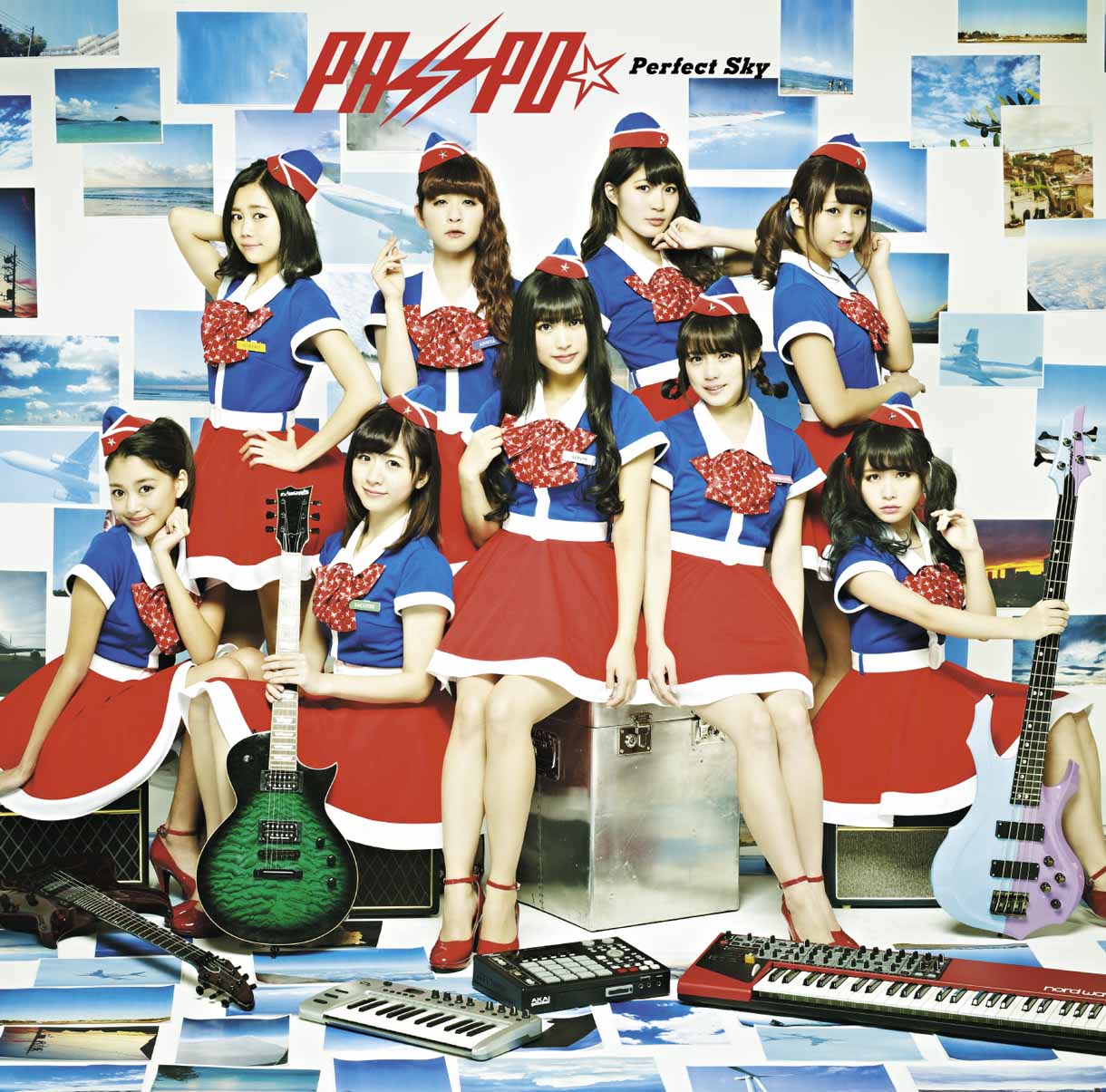 PASSPO☆「Perfect Sky」ファーストクラス盤ジャケット