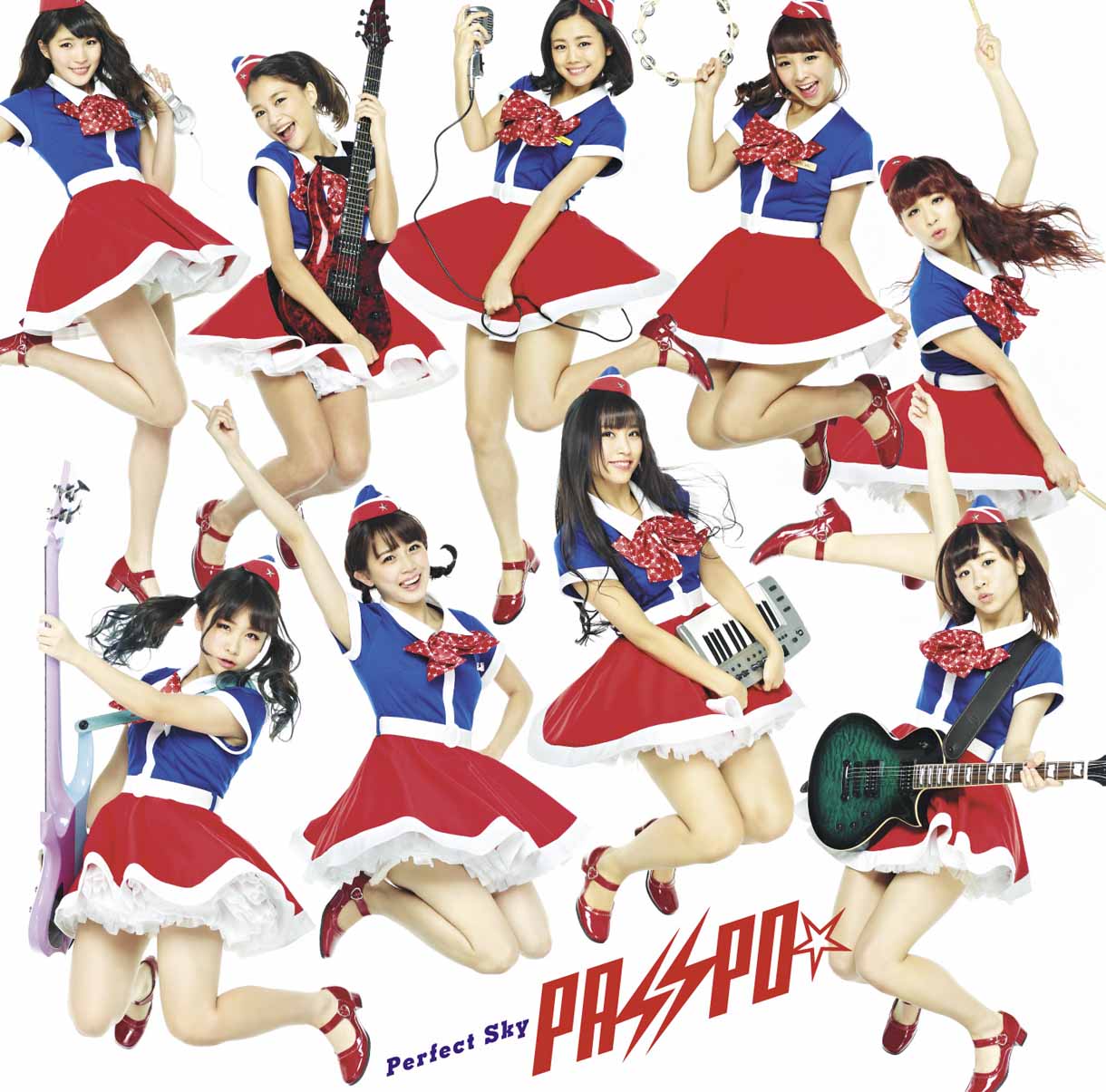 PASSPO☆「Perfect Sky」エコノミークラス盤ジャケット