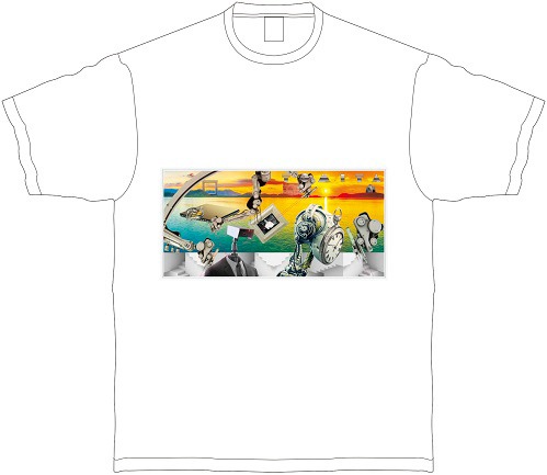 冨田勲「展覧会の絵 Ultimate Edition」ジャケットをモチーフにしたTシャツ。