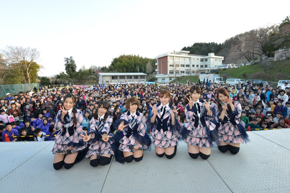 第24回被災地訪問の様子。(C)AKS