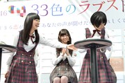 「乃木坂46 33色のラブストーリー」キャンペーンイベントの様子。