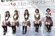 「乃木坂46 33色のラブストーリー」キャンペーンイベントの様子。