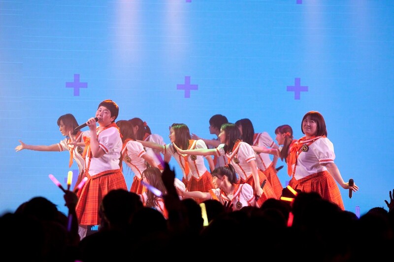 フォーメーションもばっちり決まっていたモリ娘。のライブ。